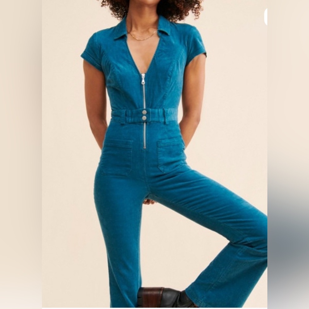 BDG Teal Jumpsuit